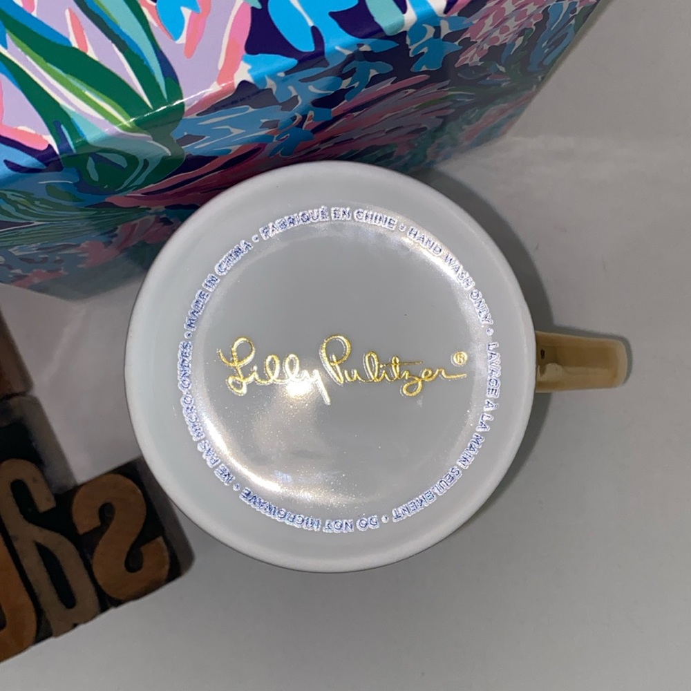 🆕🌴LILLY PULITZER ‘High Tide’ Bringing Mermaid Back Mug - Picture 6 of 12